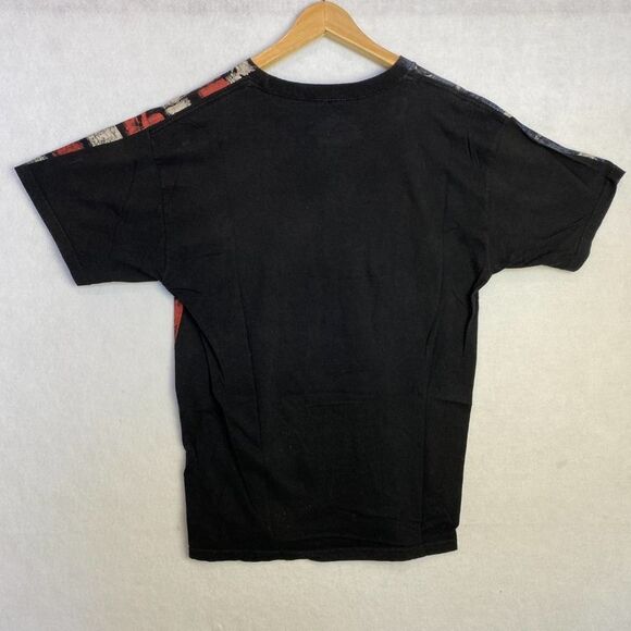 DOM It's About The Art American Flag Graphic T-Shirt Crew Neck Short Sleeve L - Picture 4 of 7